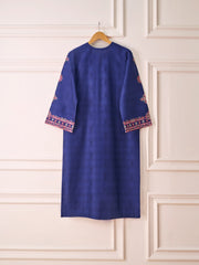 (Unstitched) 2 Piece - Embroidered Cambric Suit KJ-4402B