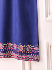 (Unstitched) 2 Piece - Embroidered Cambric Suit KJ-4402B