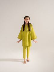 (Kids) 2 Piece - Embroidered Cambric Suit FKD-016