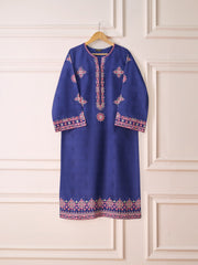 (Unstitched) 2 Piece - Embroidered Cambric Suit KJ-4402B
