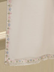 3 Piece - Pure Embroidered Organza Suit S112013