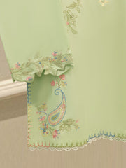 2 Piece - Embroidered Cambric Suit S112328
