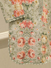 2 Piece - Embroidered Cambric Suit S112369