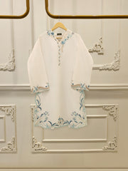 2 Piece - Embroidered Cambric Suit S112444