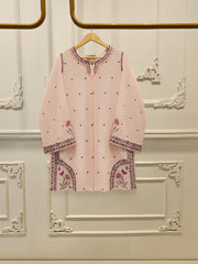 2 Piece - Embroidered Linen Suit WS00218