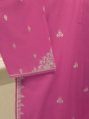 3 Piece - Embroidered Cambric Suit S113026