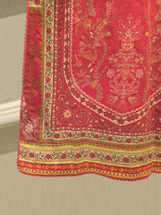 3 Piece - Digital Printed Cambric Suit S113033