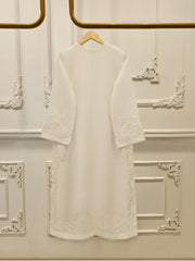 3 Piece - Pure Embroidered Cotton Net Suit S113048