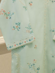 3 Piece - Pure Khaddi Silk Embroidered Suit S113043