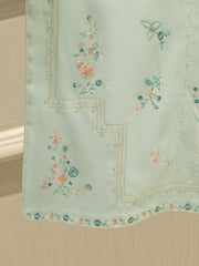 3 Piece - Pure Khaddi Silk Embroidered Suit S113043