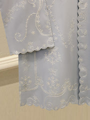 2 Piece - Embroidered Cambric Suit WS00233
