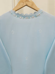 2 Piece - Embroidered Cambric Suit S113056
