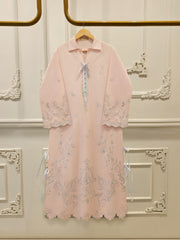 2 Piece - Embroidered Cambric Suit WS00231