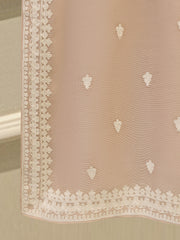 3 Piece - Pure Embroidered Cotton Net Suit S113059