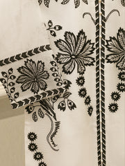 2 Piece - Pure Embroidered Cotton Net Suit S113127