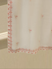 3 Piece - Pure Embroidered Cotton Net Suit S113128