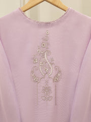 3 Piece - Pure Embroidered Cotton Net Suit S113418