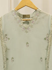 2 Piece - Embroidered Cambric Suit WS00131