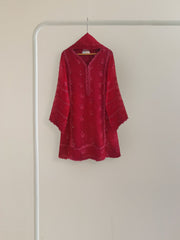 (KIDS) THREE PIECE PURE BAMBAR CHIFFON KD004B