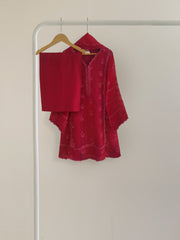 (KIDS) THREE PIECE PURE BAMBAR CHIFFON KD004B