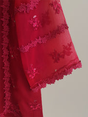 (KIDS) THREE PIECE PURE BAMBAR CHIFFON KD004B