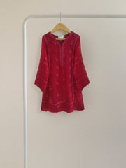 (KIDS) TWO PIECE PURE BAMBAR CHIFFON KD004B-B