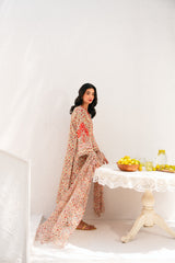 2 Piece - Digital Printed Lawn Suit S109217