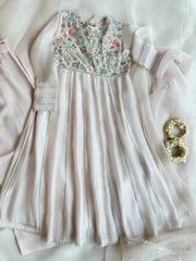 (Kids) 3 Piece - Pure Cotton Net Suit FKD-001