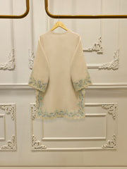 3 Piece - Pure Embroidered Organza Suit S112181