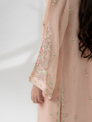 Kids) 2 Piece - Pure Cotton Net Suit FKD-068