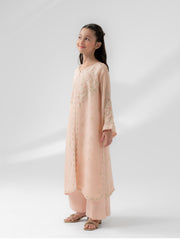 Kids) 2 Piece - Pure Cotton Net Suit FKD-068