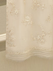 2 Piece - Pure Embroidered Cotton Net Suit S112453