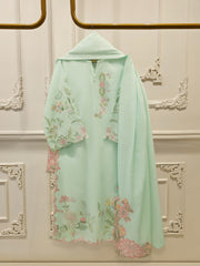 3 Piece - Embroidered Khaddar Suit S112571