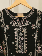 2 Piece - Embroidered Linen Suit WS00243