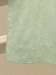 (Unstitched) 3 Piece - Pure Embroidered Cotton Net Suit S113612