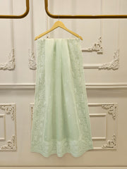 (Unstitched) 3 Piece - Pure Embroidered Cotton Net Suit S113612