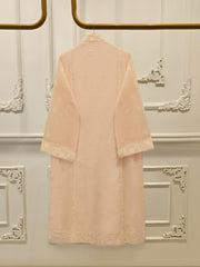 (Unstitched) 3 Piece - Pure Embroidered Cotton Net Suit S113609