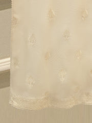 (Unstitched) 3 Piece - Pure Embroidered Cotton Net Suit S113613