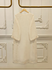 (Unstitched) 3 Piece - Pure Embroidered Cotton Net Suit S113613