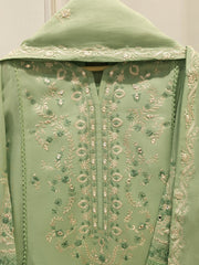 2 Piece - Embroidered Kora Cotton Suit S113893