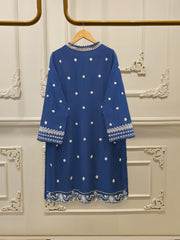 3 Piece - Pure Embroidered Cotton Net Suit S113912