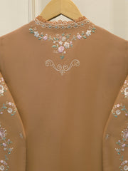 2 Piece - Embroidered Cambric Suit S114126