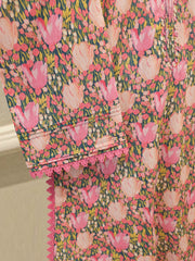 Digital Printed Cambric Shirt S114152