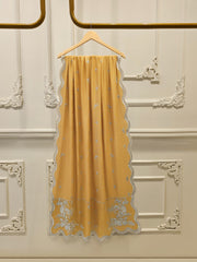 3 Piece - Pure Embroidered Cotton Net Suit S114155