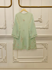 2 Piece - Pure Koren Silk Embroidered Suit S114174
