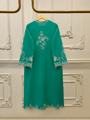 2 Piece - Embroidered Cambric Suit S114181