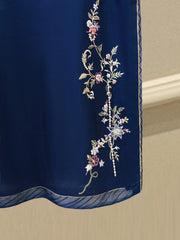 2 Piece- Pure Khaddi Silk Embroidered Suit S114228