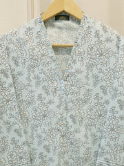 Digital Printed Cambric Shirt S114241