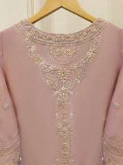 2 Piece- Pure Sheesha Silk Embroidered Suit S114249