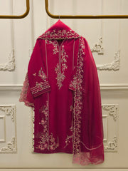 3 Piece - Pure Khaddi Silk Embroidered S114314